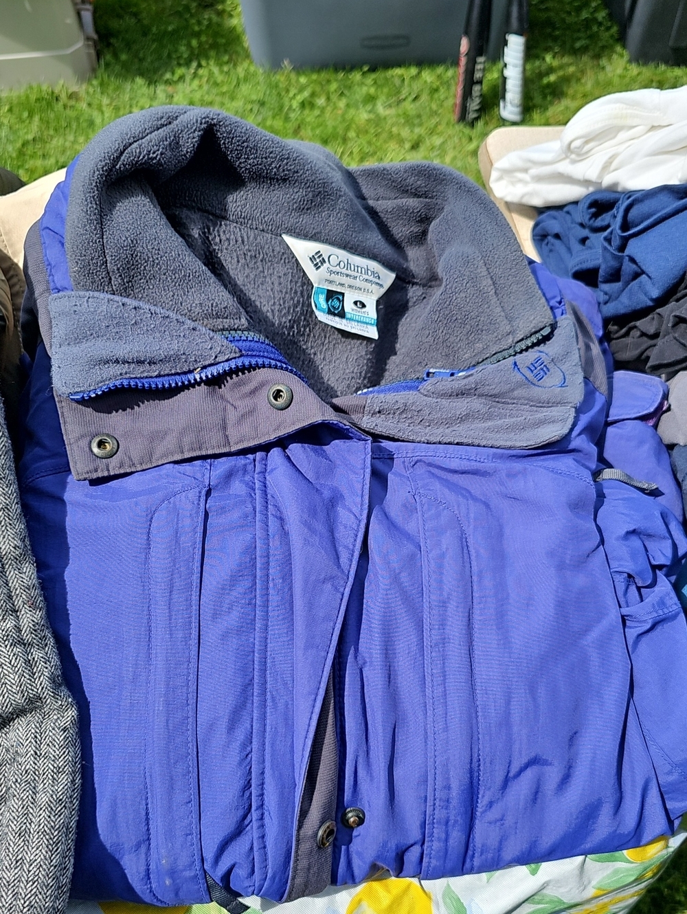 Columbia Women's Purple Puffer Jacket